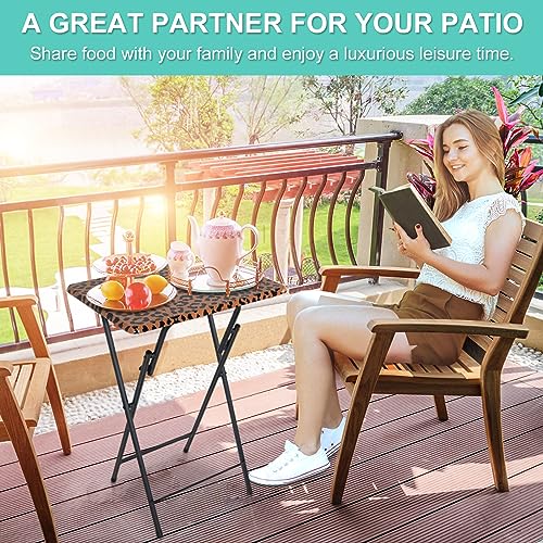 Folding-TV-Tray-Table-TV-Tray-for-Eating-on-Couch-Small-Folding-Table-Portable-Tray-Table-Couch-Desk-Foldable-Snack-Table-with-Leopard-Print-for-Bed-Sofa-Living-Room-Bedroom Folding TV Tray Table TV Tray for Eating on Couch Small Folding Table Portable Tray Table Couch Desk Foldable Snack Table with Leopard Print for Bed Sofa Living Room Bedroom