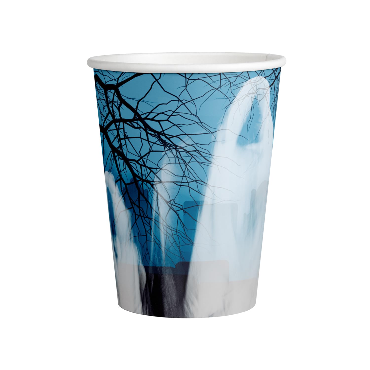 amscan 9916707-66 8 Cups Haunted Forest Paper 250 ml Multi