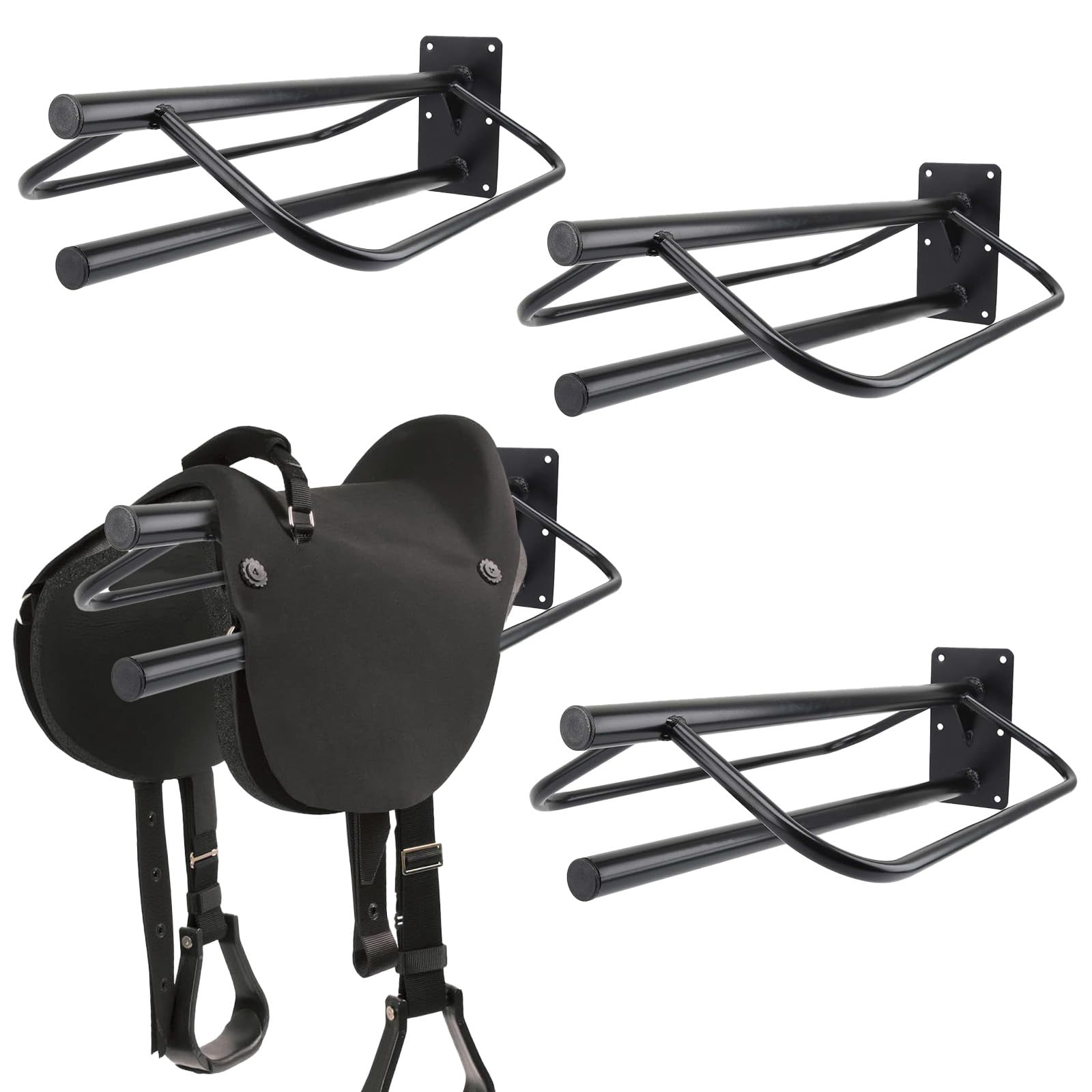 HDYEGY 4 Pack Saddle Rack - stable supplies | Mubboo