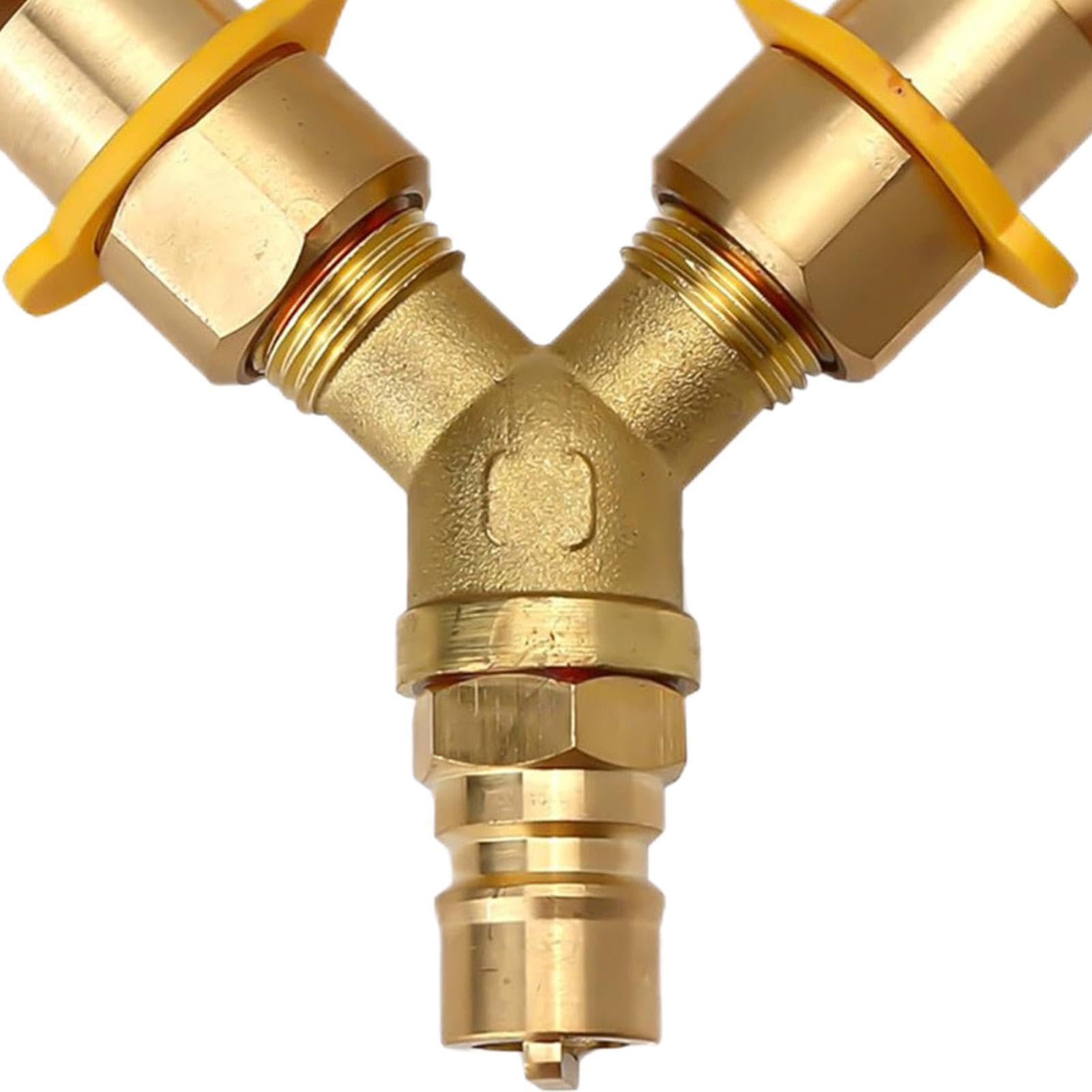 Conectores Rápidos Para Gas Equipo Portátil Desconexión Rápida Latón | Conector Veloz Para Gas Para Hogar, Casa, Exterior, Cocina, Baño, Parrilla, Barbacoa Y Camping