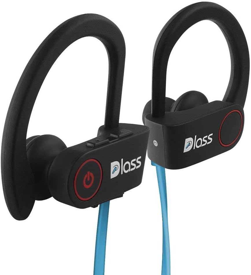 Bluetooth Headphones, Wireless Earbuds Sports, Waterproof IPX7 Earphones, HD Stereo In-ear Earbuds with w/Mic, Workout 8 Hour Battery Noise Cancelling Headsets(Fast Pairing)