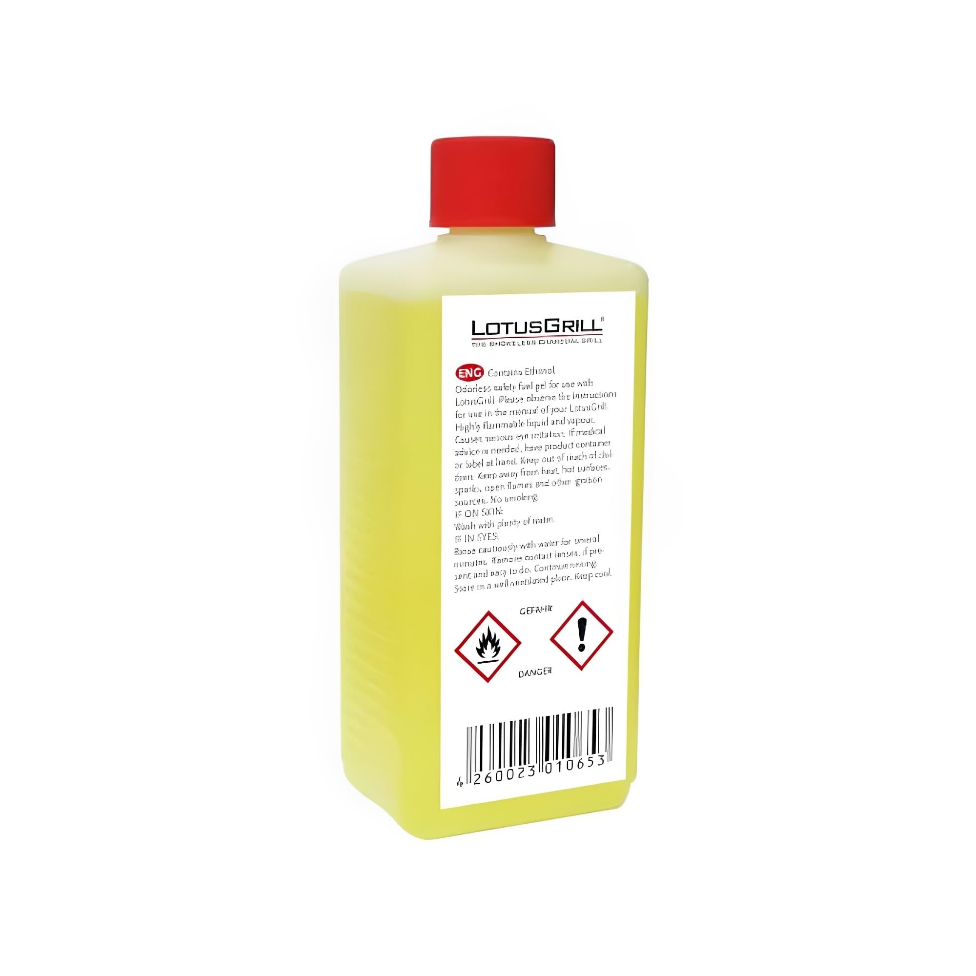LotusGrill - Gel accenditore da 500 ml sviluppato appositamente per LotusGrill, per barbecue a carbone o griglie da tavolo