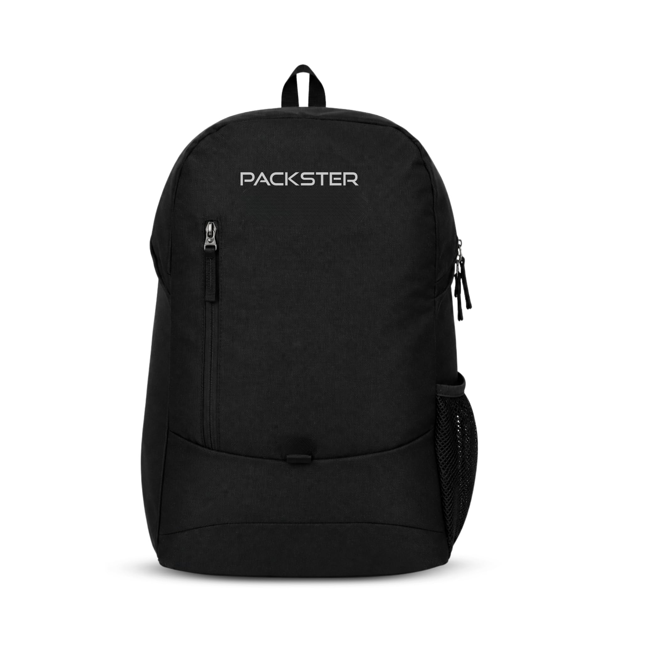 packster EDC Pack 16L Casual Backpack for Men & Women | Water-Resistant, Front Zip Pocket & Bottle Holder | Lightweight Daily Office, College & Travel Bag, Black-picture-32
