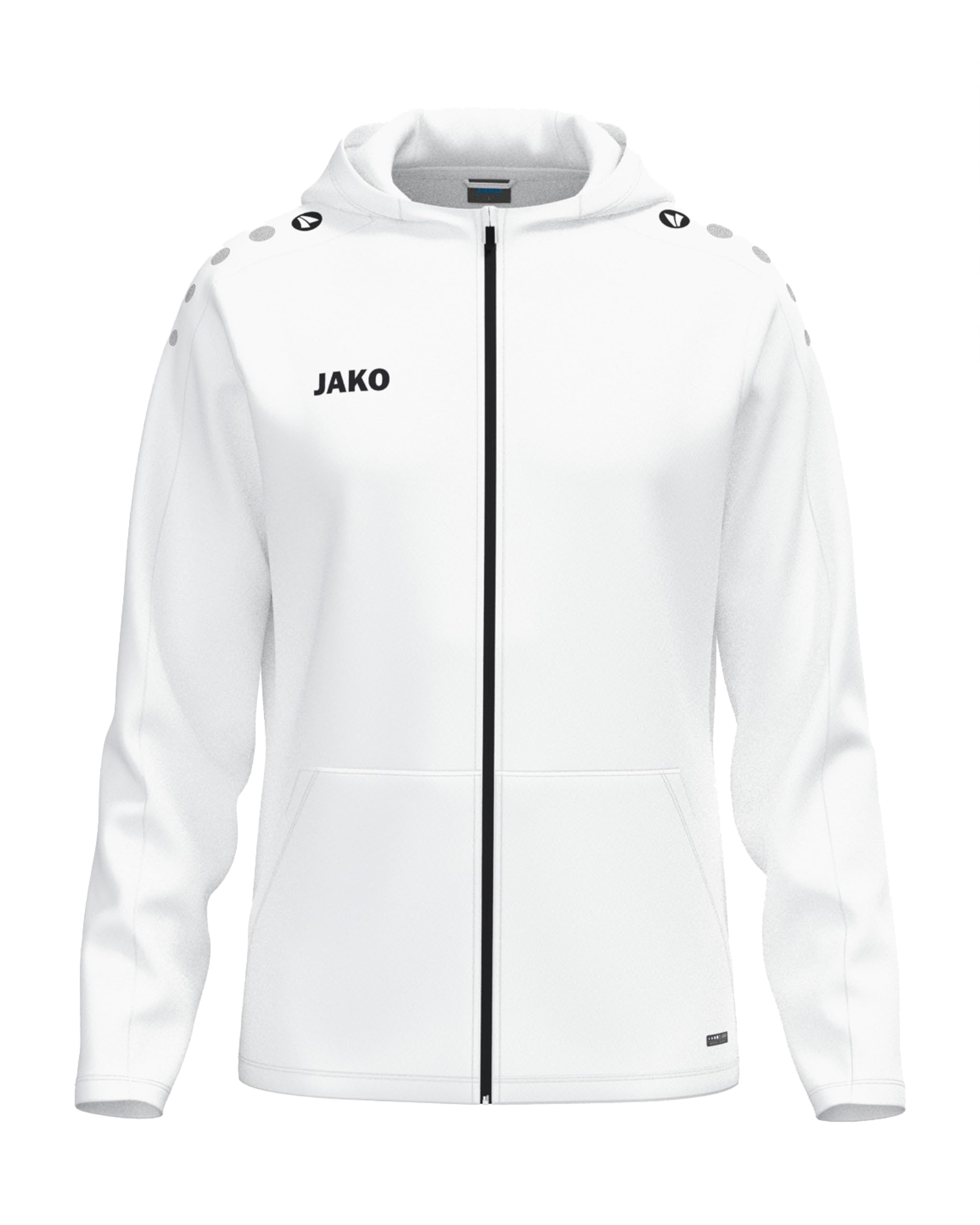 JAKO One Kapuzenjacke – Atmungsaktive Sportjacke für Herren aus 100% Polyester, mit weichem Micro-Fleece, ideal für Sport und Freizeit