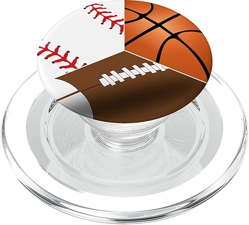 PopSockets MagSafe PopGrip con temática de deportes para iPhone