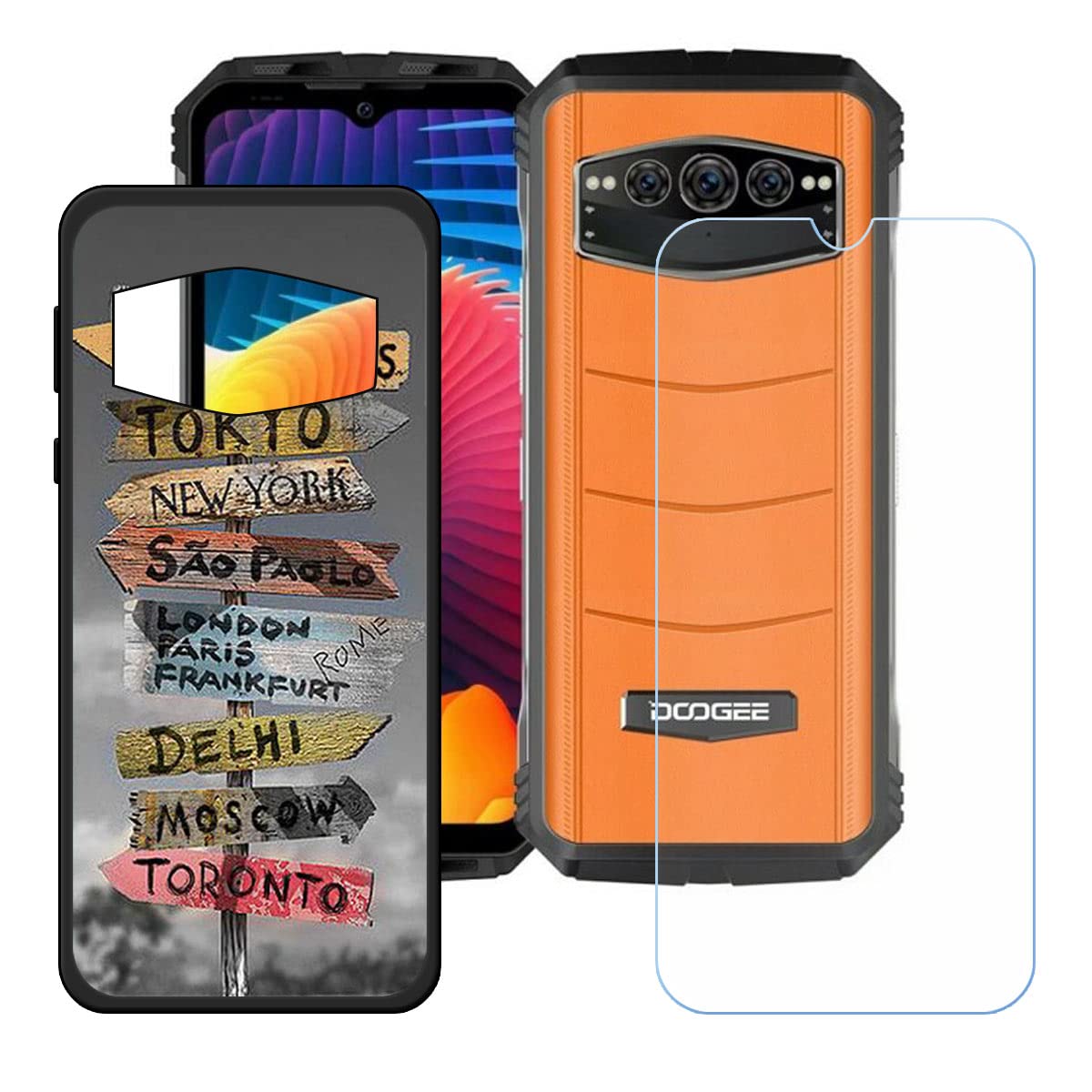 Custodia Cover per DOOGEE Tab E3 Tablet 11 Pollici, Pelle PU Cover Custodia Prot