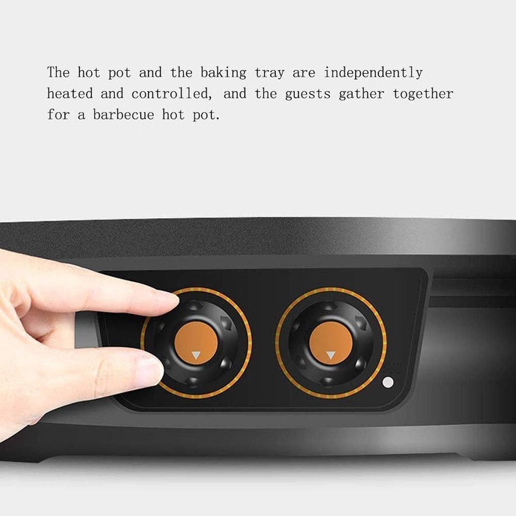 Table-Top Party Grill,Smokeless,Outdoor Portable Electric Indoor Size 50x41.8x12 Cm