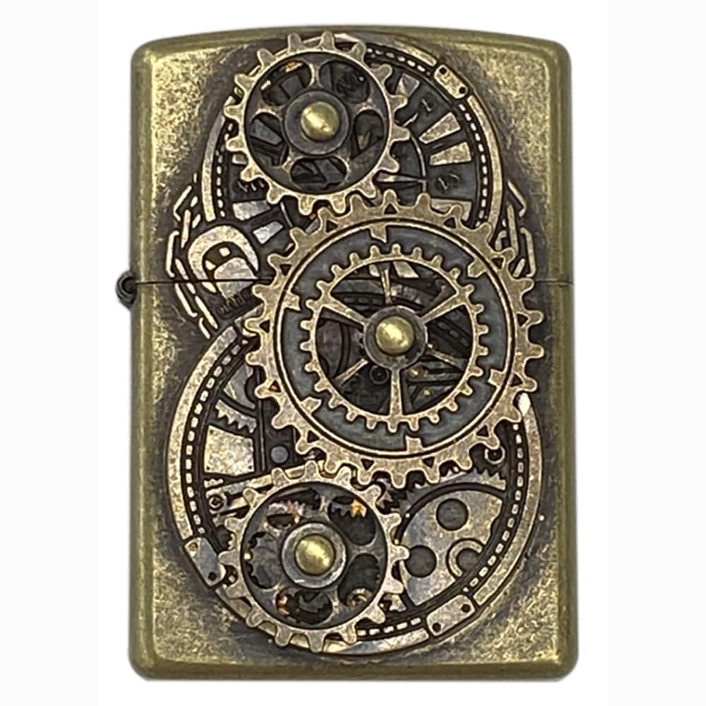 Amazon.co.jp: GEAR TOP ZIPPO ZG-BB ギアメタル ブラスバレル 中