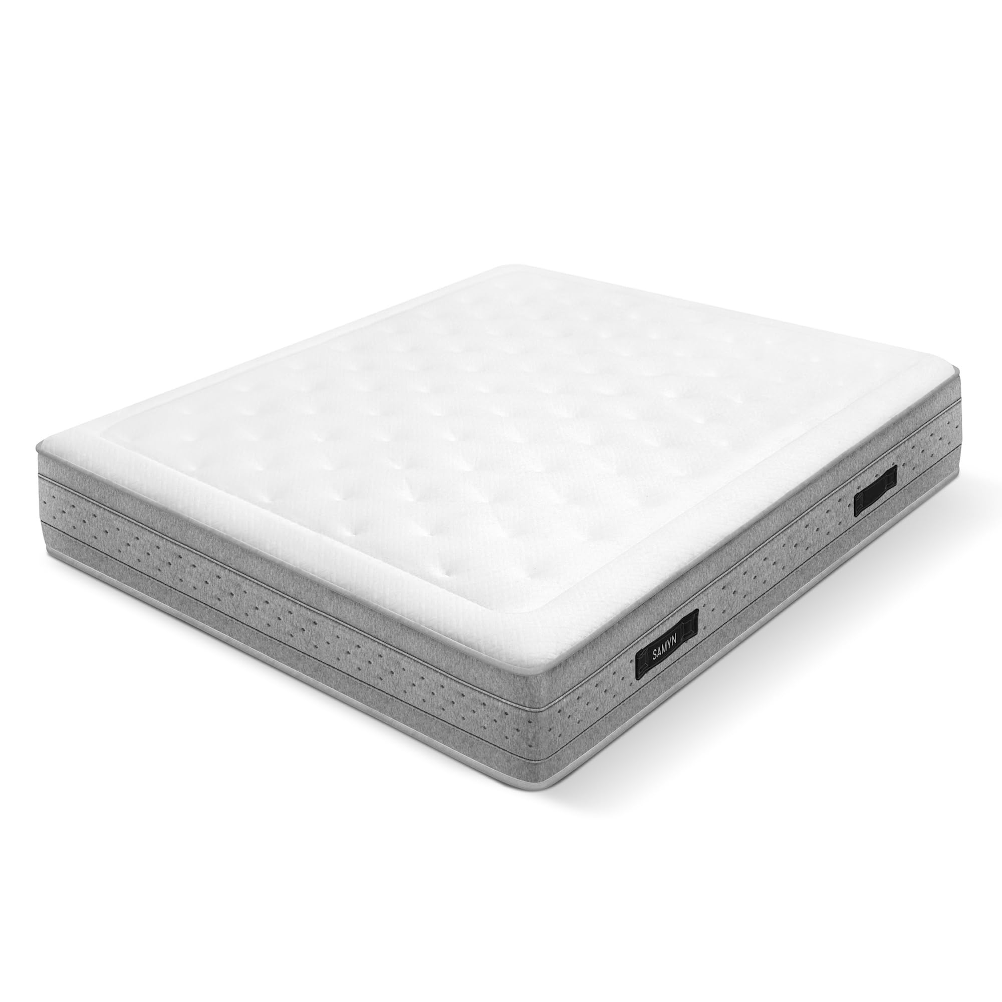 Matelas 135x190 cm à fermeté moyenne haute pour un sommeil réparateur en couple
