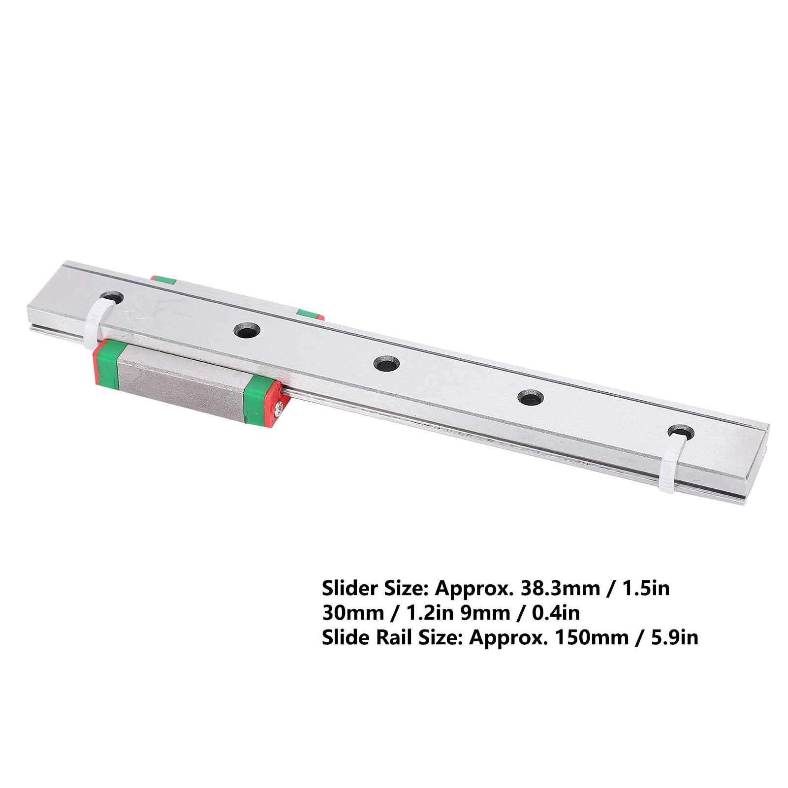 Linearführungsschieber Hochsteife Miniatur-Linearschiene aus Edelstahl MGW9C 150 1R Automatisierte Industrie Maschinenausrüstung Robotik CNC-Anwendungen