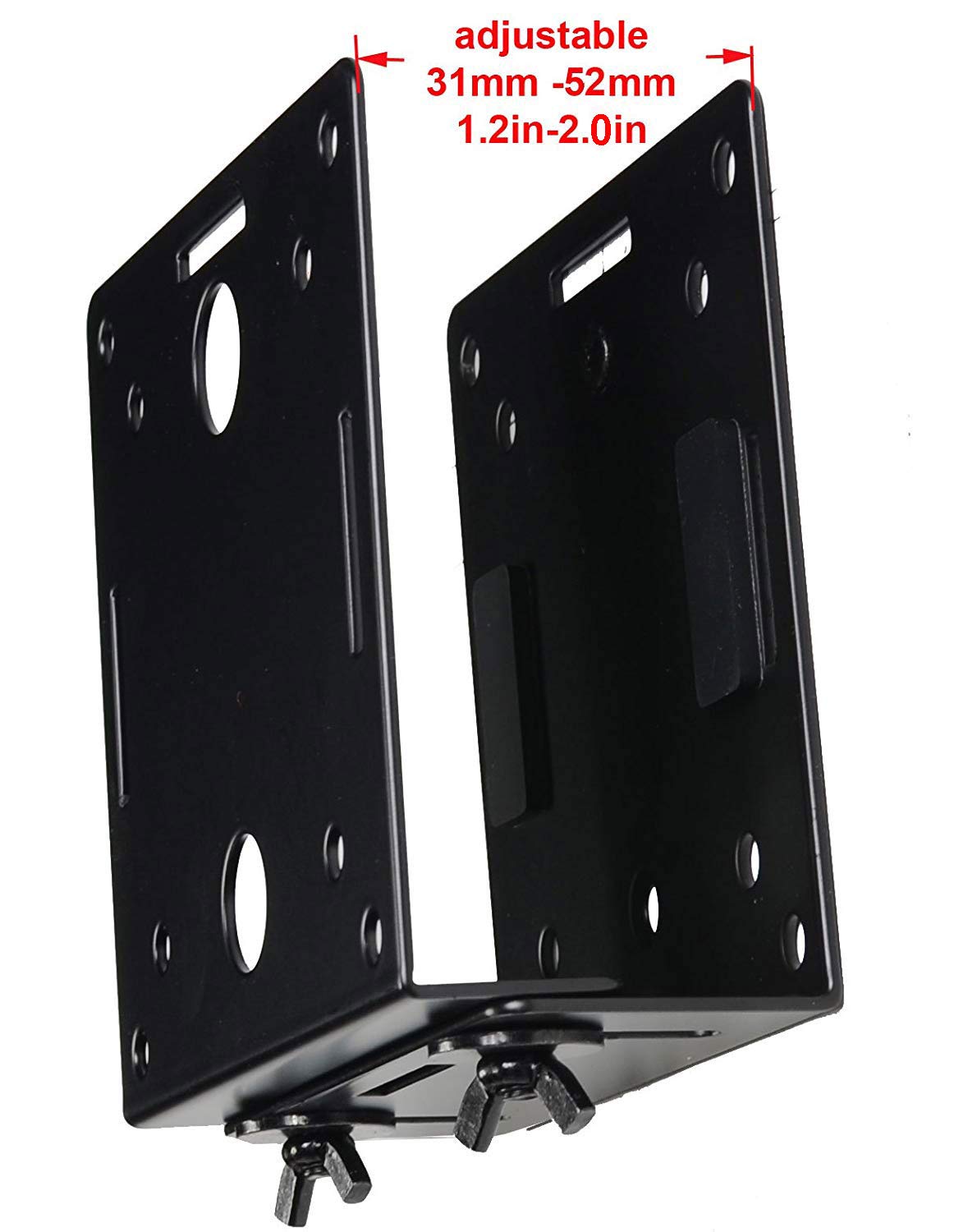 Videosecu Adjustable Small Device WallMounted Bracket for Cable Box