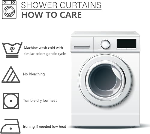 Miniatura 8 de Juego de cortina de ducha de Navidad con patrón de reno, divertida cortina de baño con copo de nieve blanco, árbol de Navidad dorado, decoración de