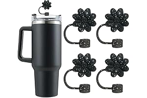 Flower Silicone Straw Protectors for Stanley Cups