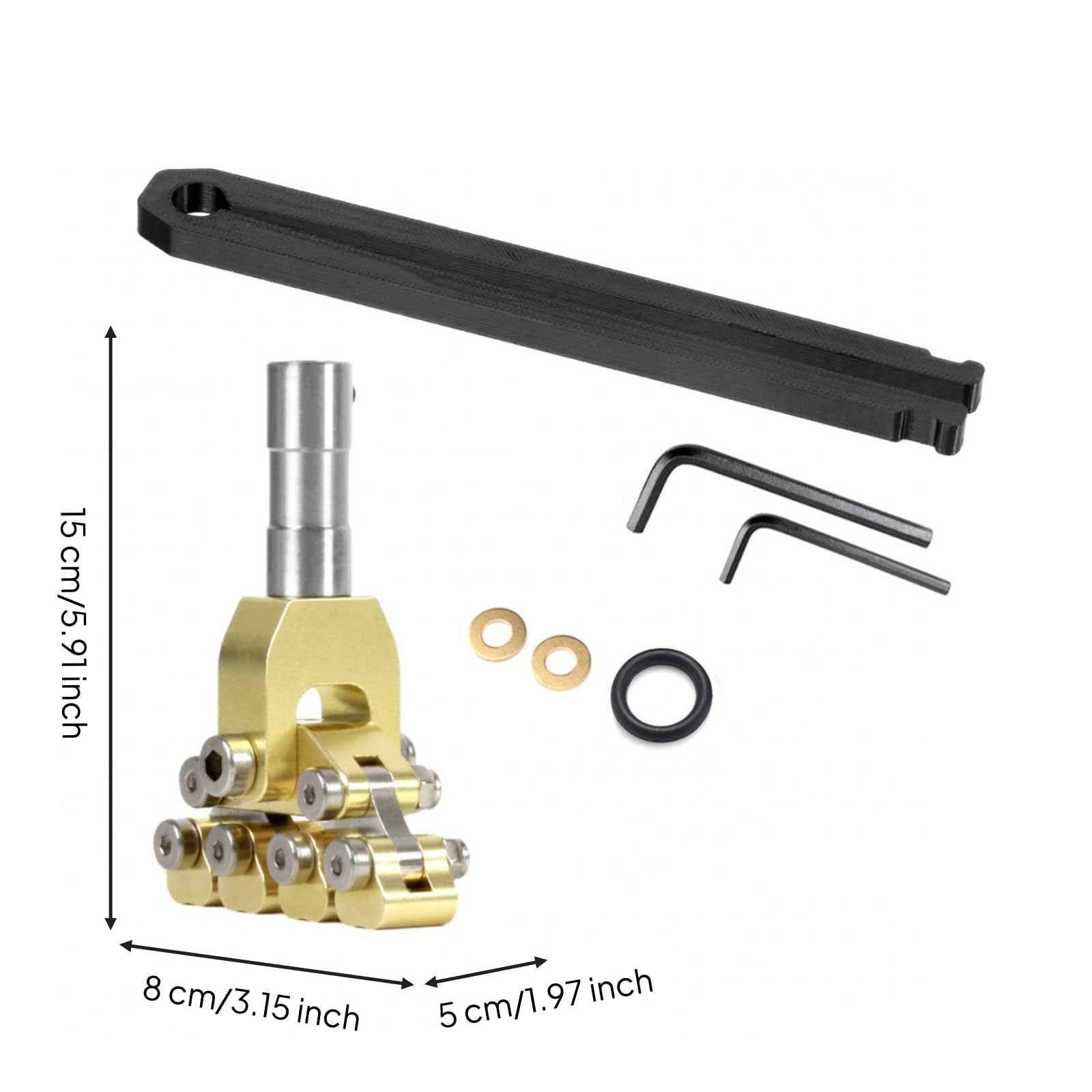 Cabezal r Fretes Compatible r Fretes Metálico Accesorio Reparación Instrumentos para Luthiers, V3 Modelo Mejorado B