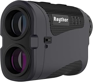 Raythor Pro GEN S2 Tournament Legal Golf Rangefinder for Professional Golfers, Laser Range Finder with Slope & Non Slope Physical Switch, Flag-Lock with Pulse Vibration, Continuous Scan, Rechargeable