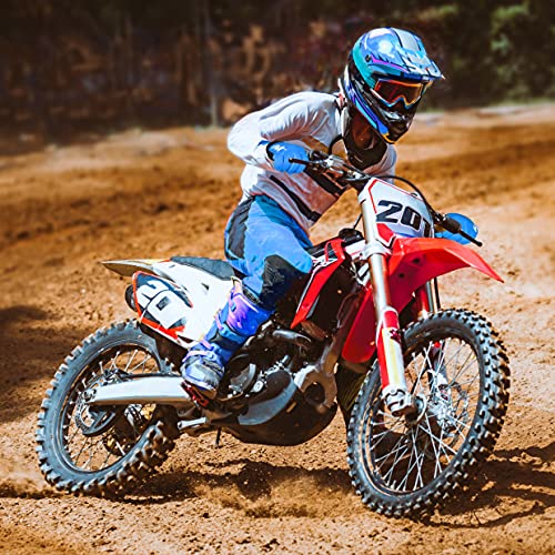 Hwk Motorcycle Gloves For Men & Women Motocross Riding Driving Tactical Cycling Biker Moto Racing All-Purpose Gloves (Blue, M) #TOP6