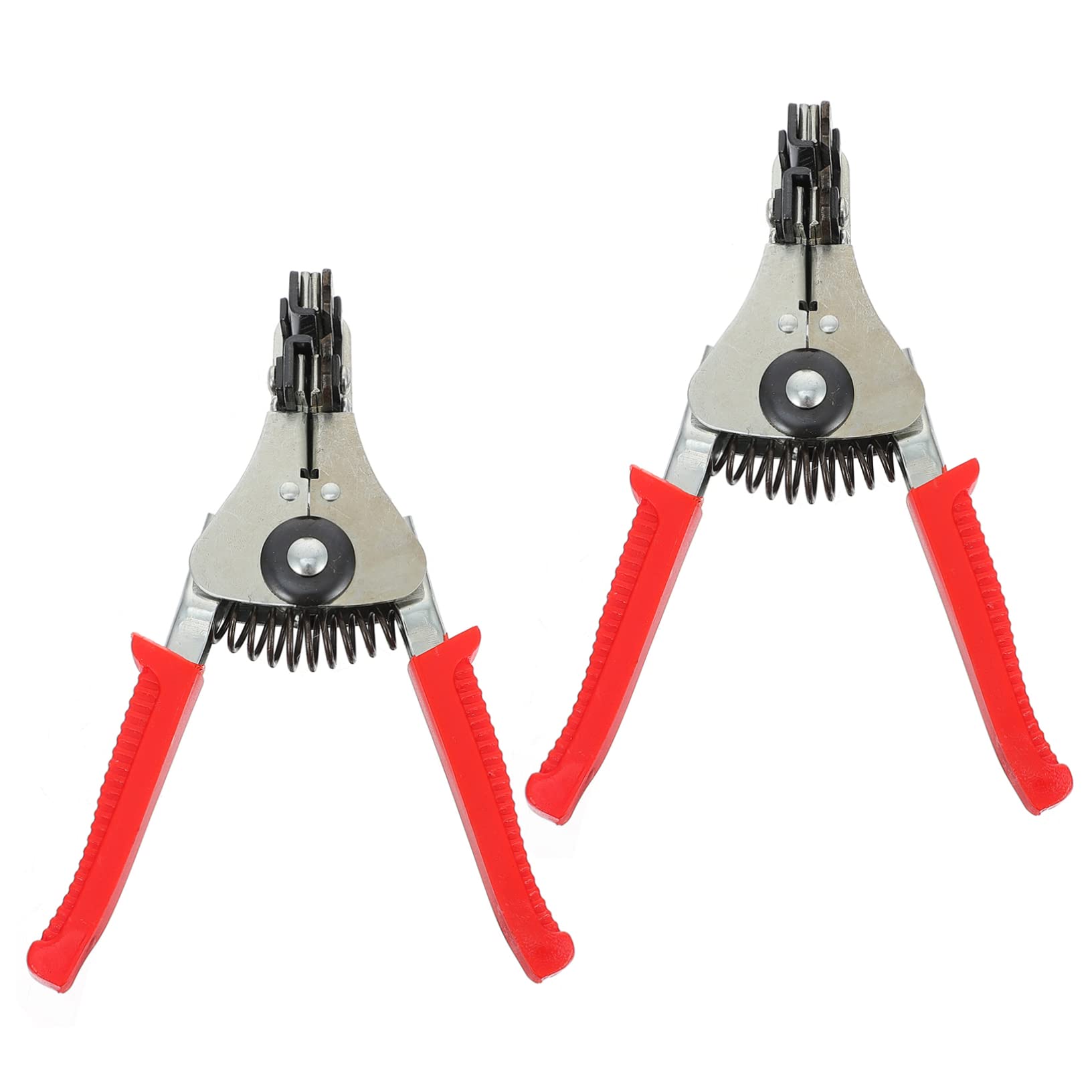 Operitacx 4 Piezas Pelacables Multifunción Alicates Profesionales para Electricista Corte y Pelado con Mango Ergonómico Antideslizante Acero Duradero para y Uso Doméstico