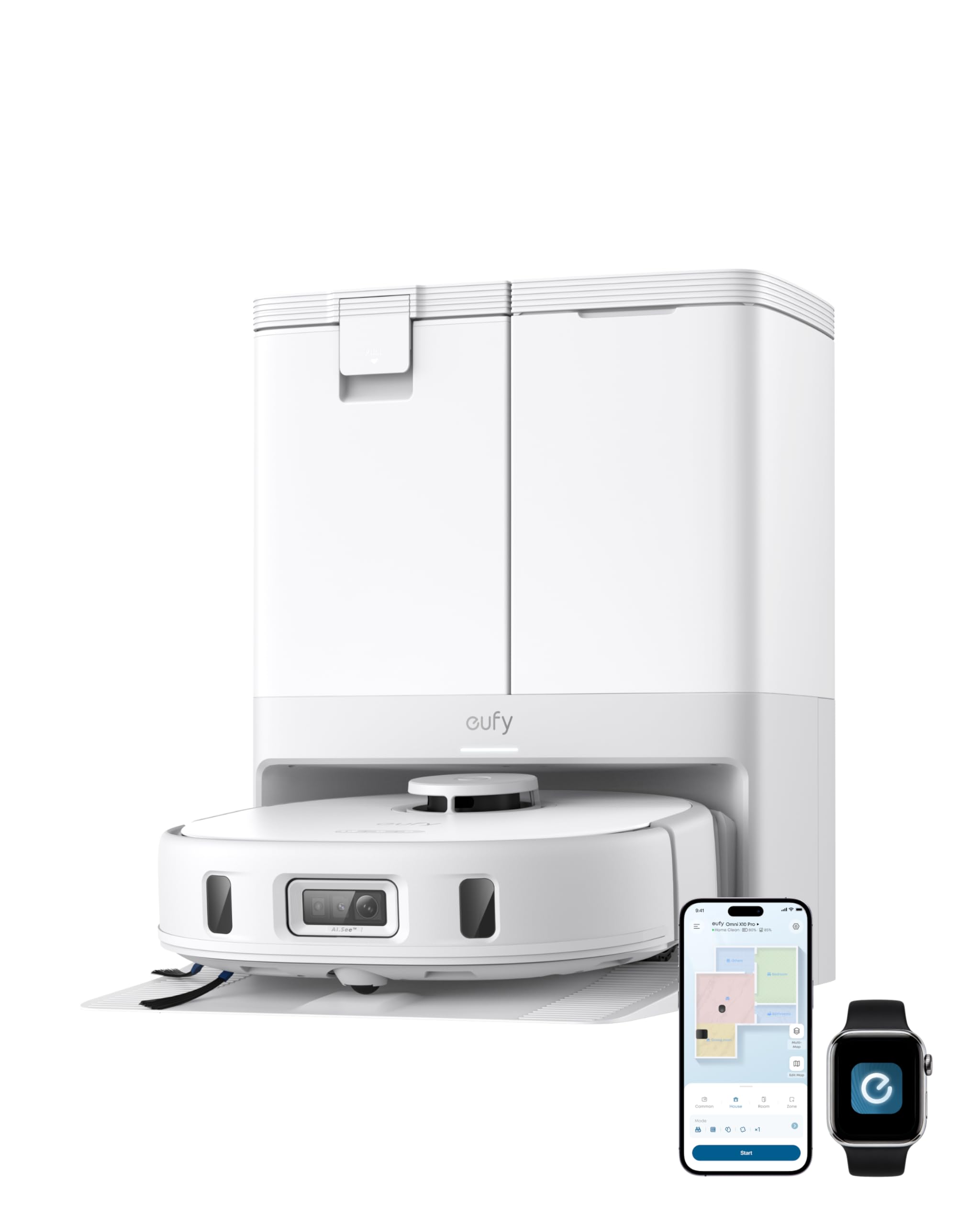 eufy X10 Pro Omni Robot Vacuum White