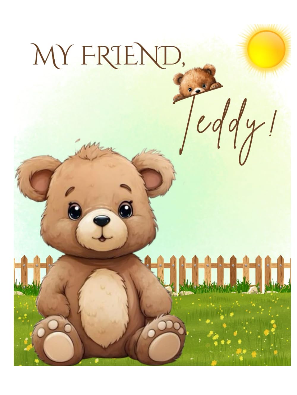 My Friend, Teddy!: "Rhymes Your Children Will Love, with Cute Illustrations and Eye-Catching Fun!"