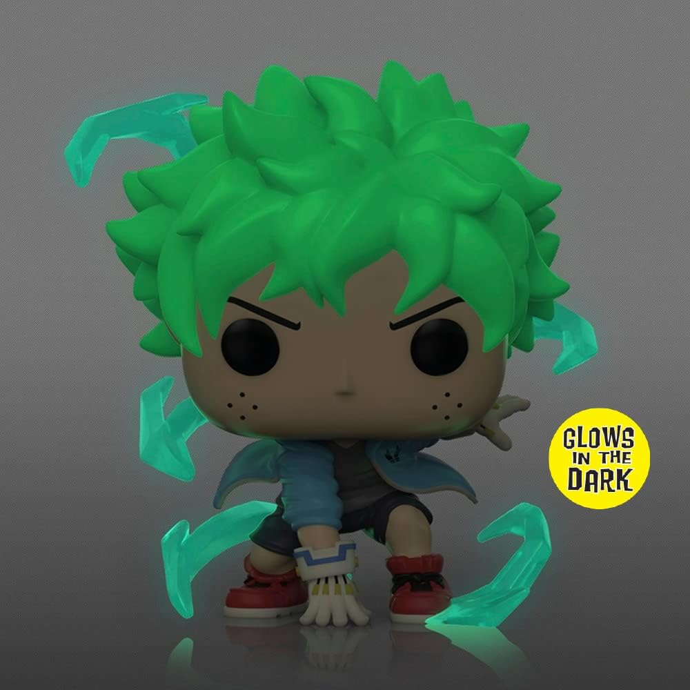 Funko Pop! Animation: My Hero Academia (MHA), (MHA), Deku With Gloves, Glow In the Dark, Collectable Vinyl Figure, Gift Idea - Image 4