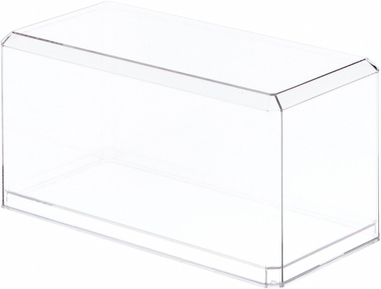 Pioneer Plastics 094C Clear Plastic Display Case for 1:24 Scale Cars, 9" W x 4.125" D x 4.375" H (Mailer Box), Pack of 2