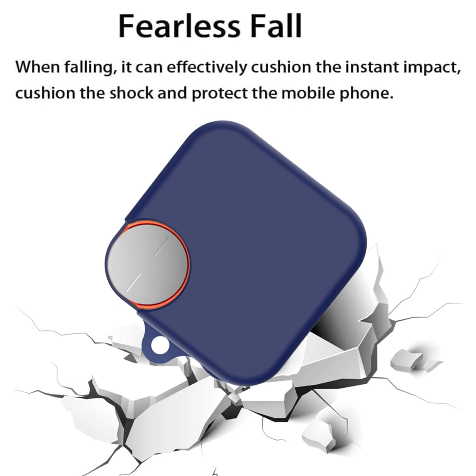 Case for CMF by Nothing Pro 2 with Carabiner,Anti-Scratch Premium Soft Silicone Full Protective Case,Shockproof Ultra Slim Headphone Protective Case for CMF by Nothing Pro 2,Blue - Image 2