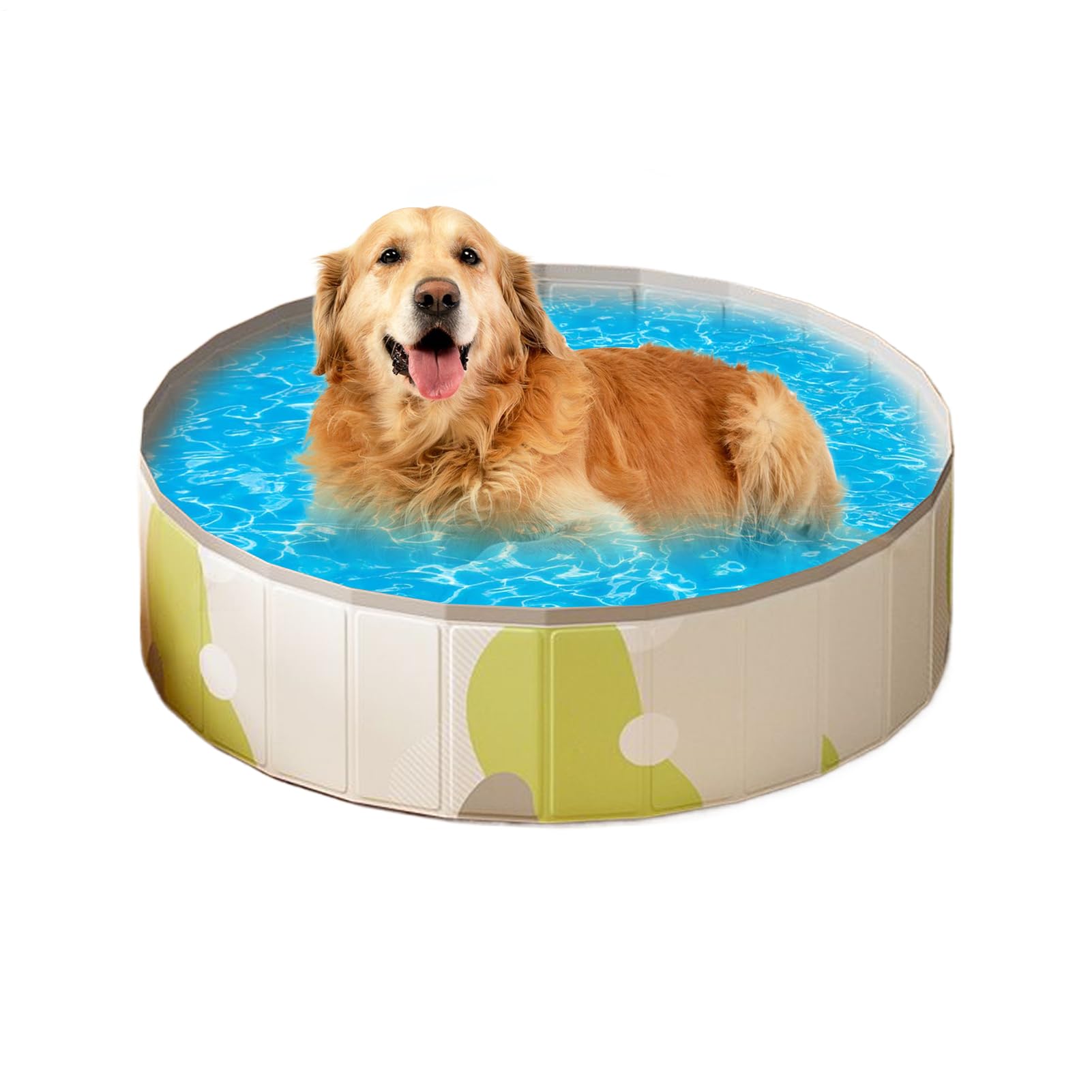 Piscinas Infantiles Base Antideslizante para Baño de Mascotas | Piscina Plegable para Mascotas para Cachorros Perros Razas Pequeñas Medianas Grandes Conejos Gatos Niños Patio