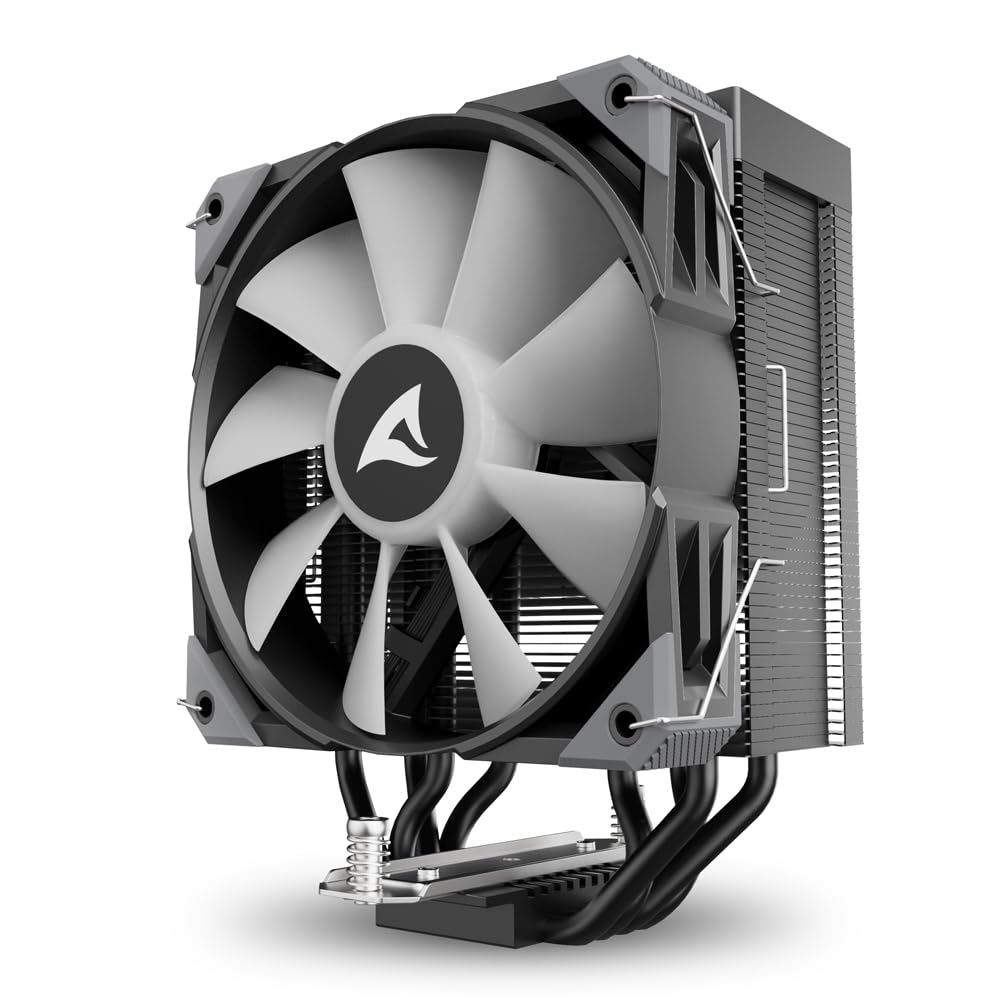 Sharkoon A40 Nero, RGB, Raffreddatore CPU