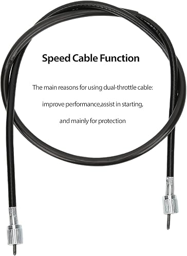 Miniatura 3 de Cable de velocímetro, cable de velocímetro de 39 pulgadas para scooters chinos de 49 cc, 50 cc, 125 cc, 150 cc, 250 cc, 300 cc, scooters chinos,
