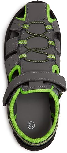 Miniatura 3 de Skysole Zapatos de agua para niños sandalias anfibias resistentes con correa trasera y puntera cerrada para playa senderismo y deportes al aire