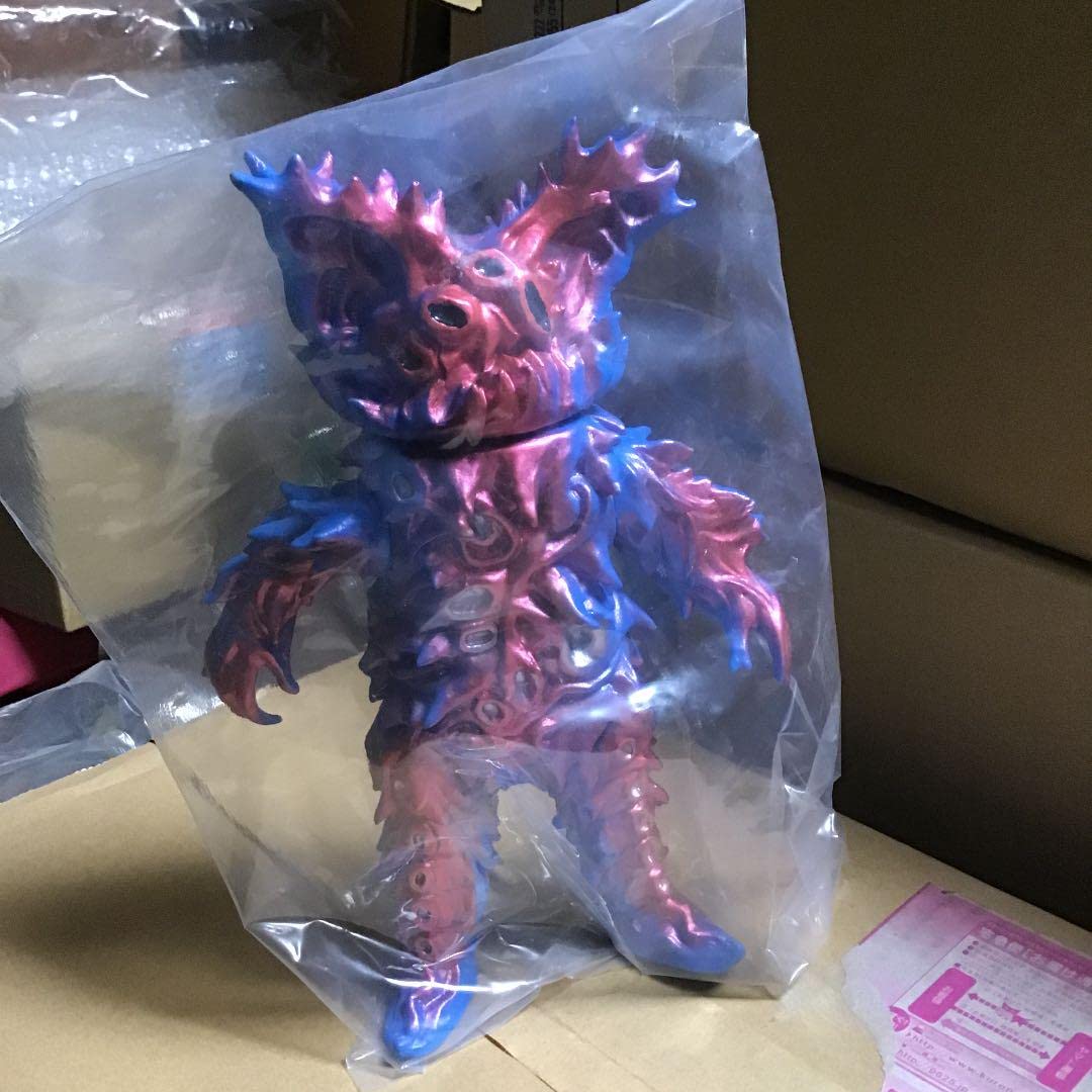 ベアモデル　青成形色　レアワイアール星人　福袋品メーカー塗装 ベアモデル 青成形色 レアワイアール星人 福袋品メーカー塗装