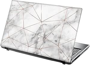 TaylorHe 15.6 Inch 15 Inch Laptop Skin Vinyl Decal With Colorful Patterns And Leather Effect Laminate MADE IN England Colourful Clouds