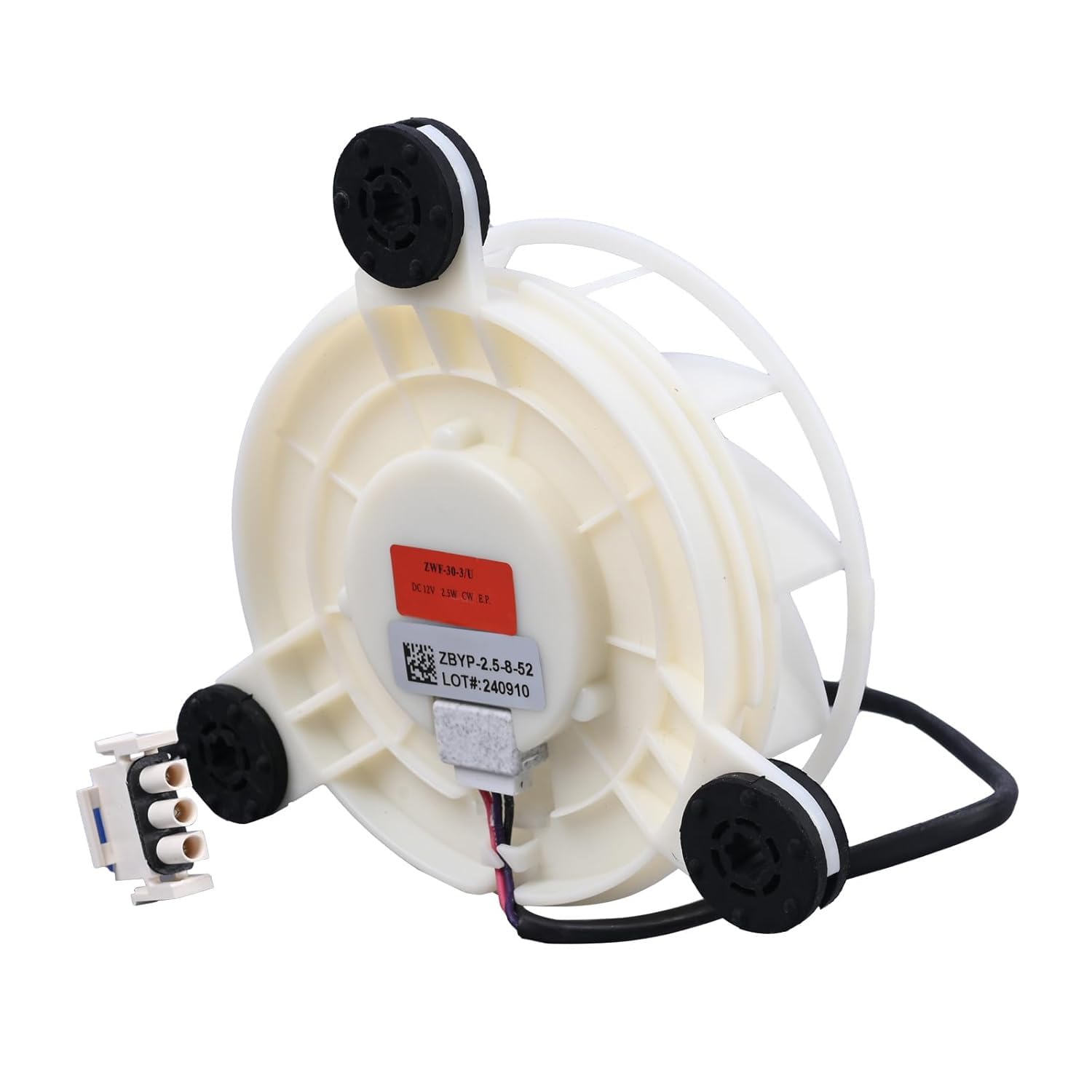WR60X35365 Freezer Evaporator Fan Motor DC12V 2.5W Compatible with GE Freezer Refrigerator Fan Motor Replaces WR60X27189