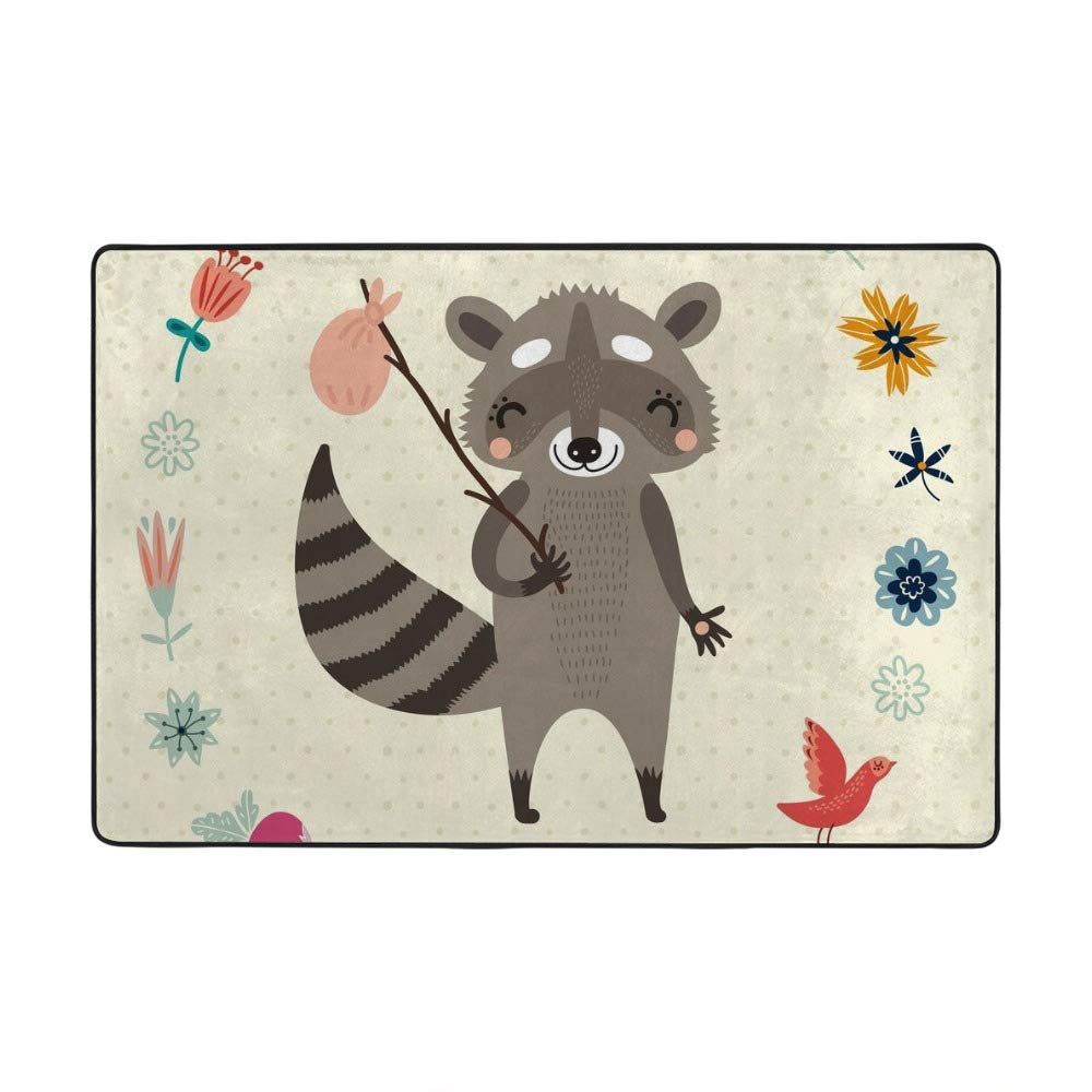 Tapis en velours motif lapin RuChen pour créer un coin lecture cosy enfant