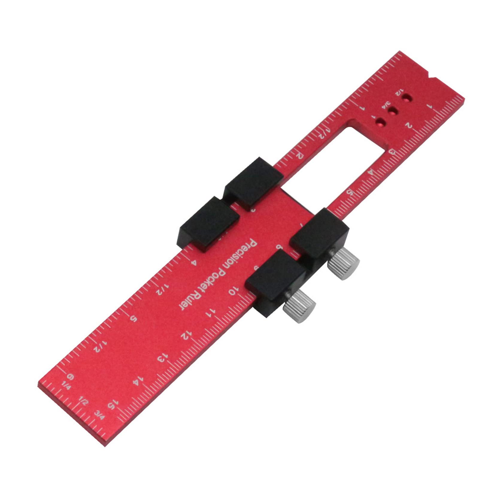 Ywluuoo H160 Pocket Ruler Woodworking Machinist Construction Inch Millimeter Professional Marking Machinist Construction Inch Millimeter Professional
