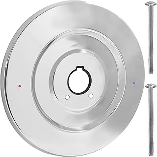 Replacement Escutcheon Plate, Compatible Moen 16090 One-Handle Tub and Shower Faucets, Shower Trim Kit for Bathroom Renovation(Chrome)
