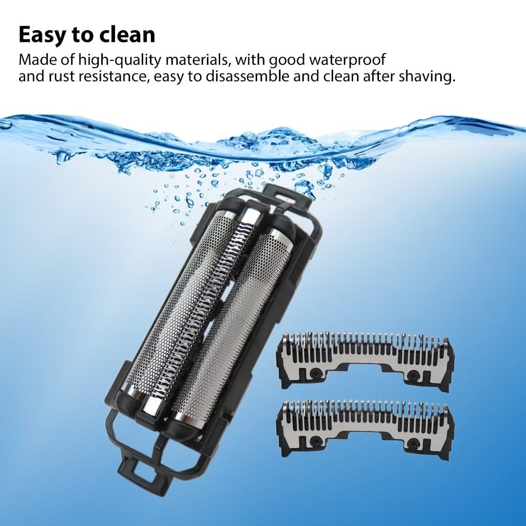 ES-LT2, ES-LT4, ES-LT6 Foil/Blade Combo Replacement for Panasonic Shaver WES9015Y1361 WES 9015Y / ES LT2/ LT 4/ LT6 & Trockenrasur