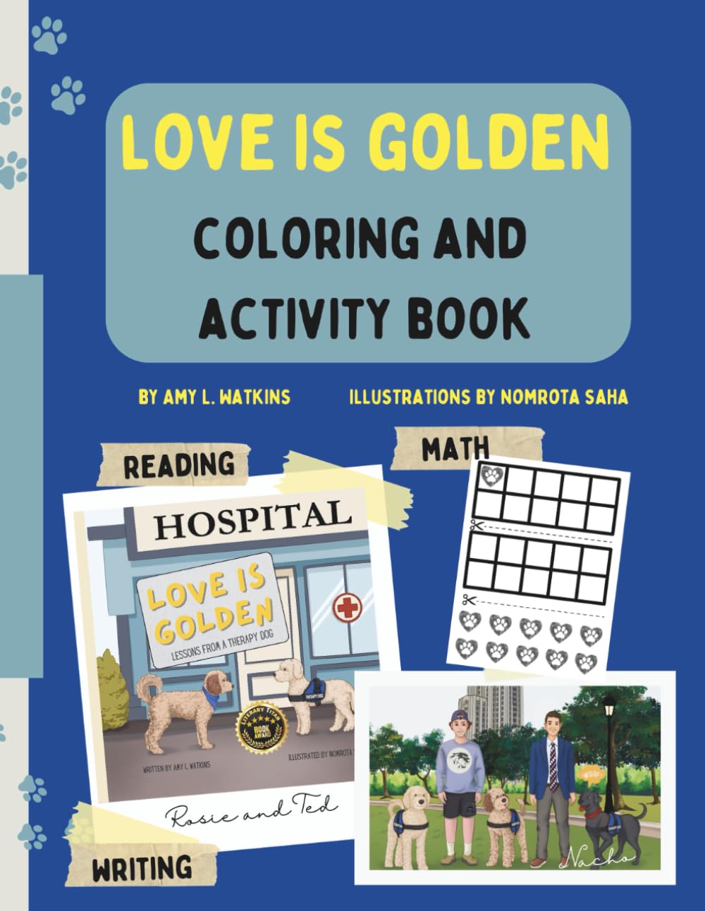 Love is Golden Coloring and Activity Book