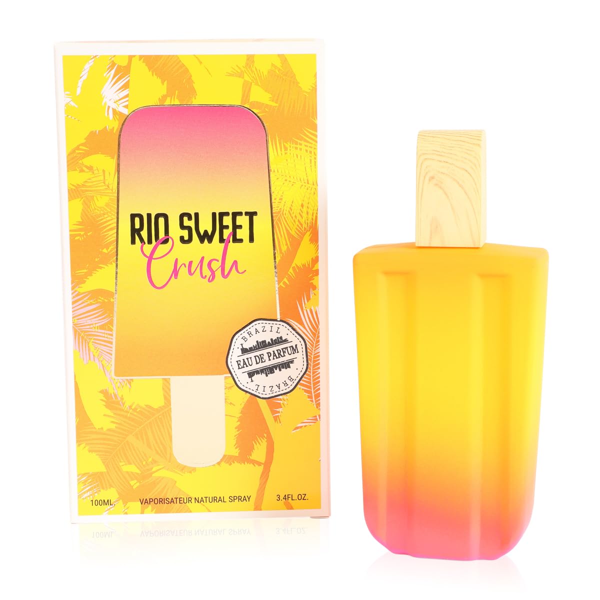 Rio Sweet Crush Perfume for Women Eau de Parfum Sweet Nutty Vanilla Feminine Scent 100 ML 3.4 FL Oz