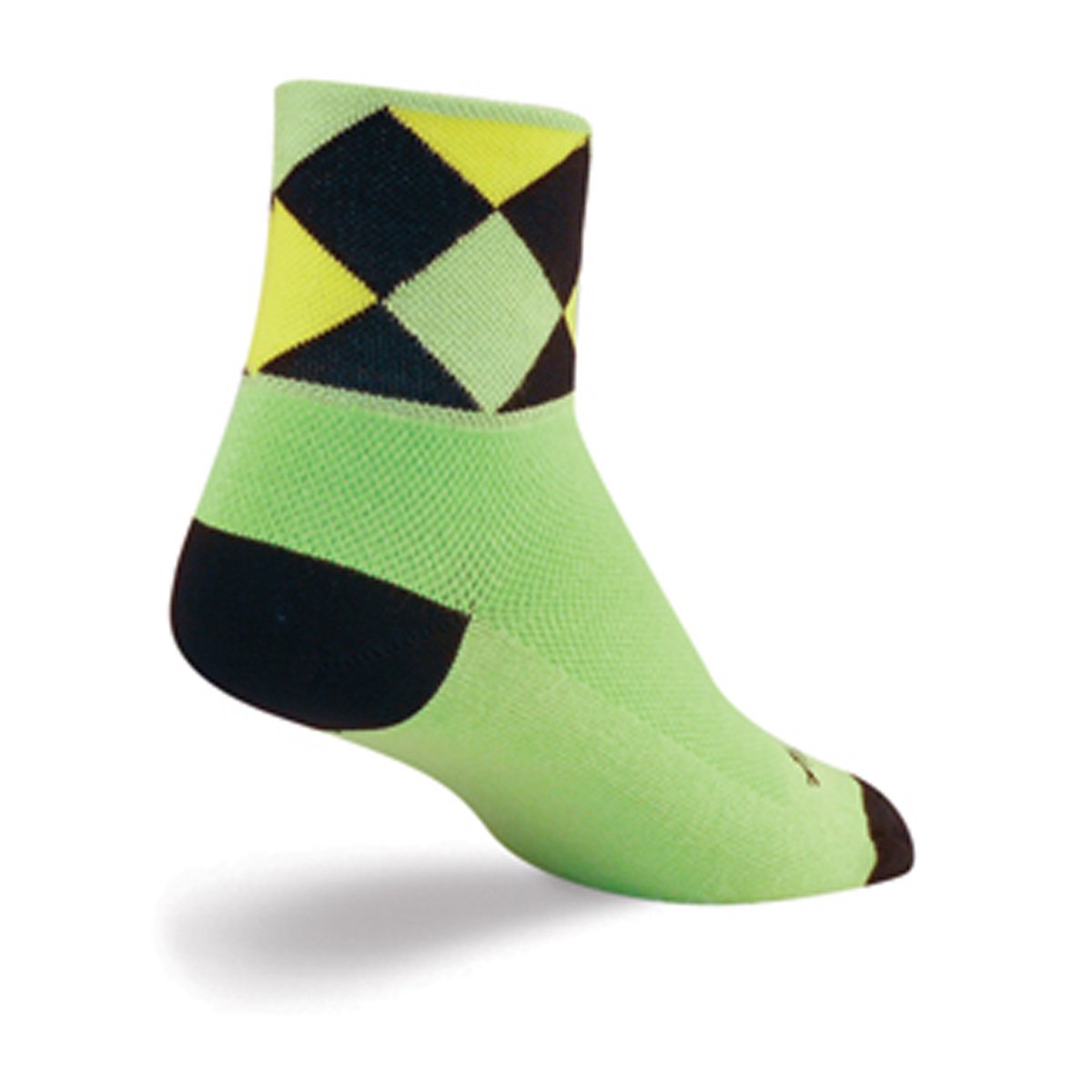 Sockguy Cycling/Running Socks 3 Inch Jester L/XL