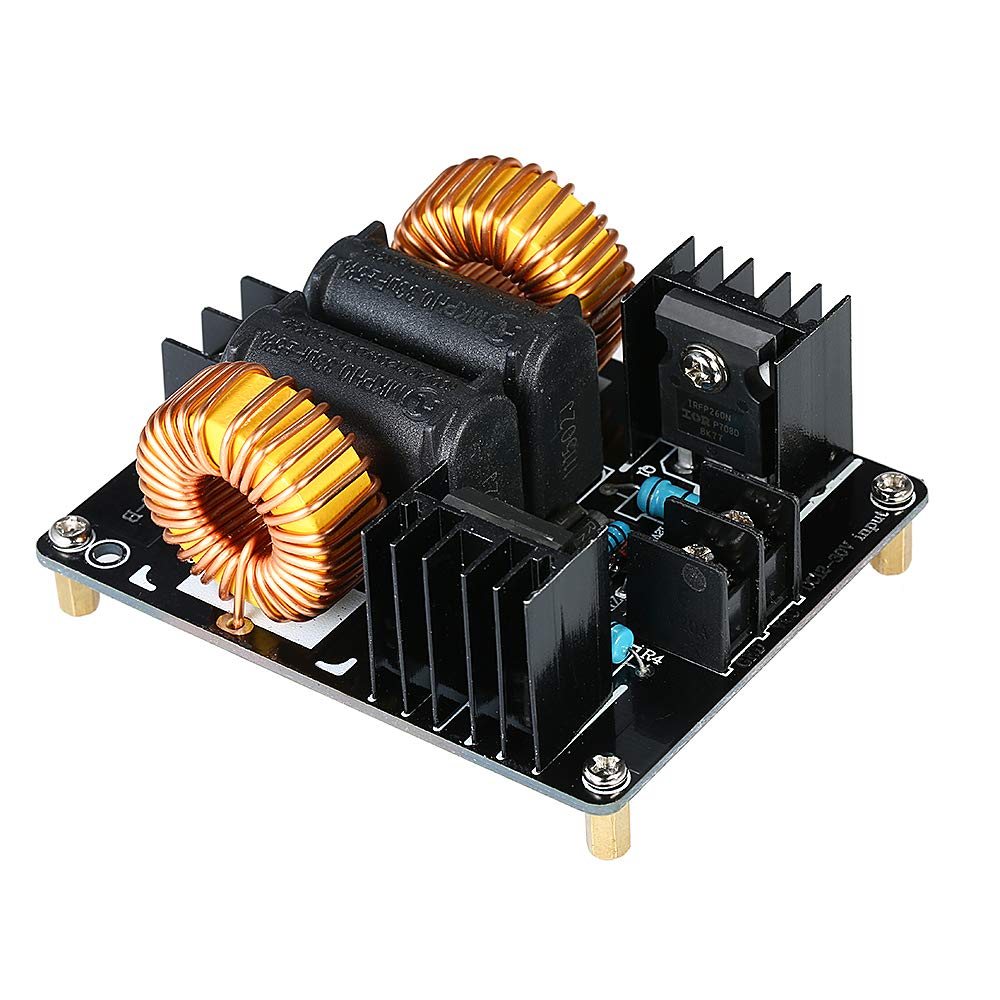 zvs 1000w low voltage induction heating board module flyback driver heater marx generator tesla coil power supply board
