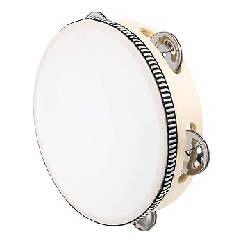 Amazon.com: Dreokee Tambourines for Adults, 7 inch Wooden
