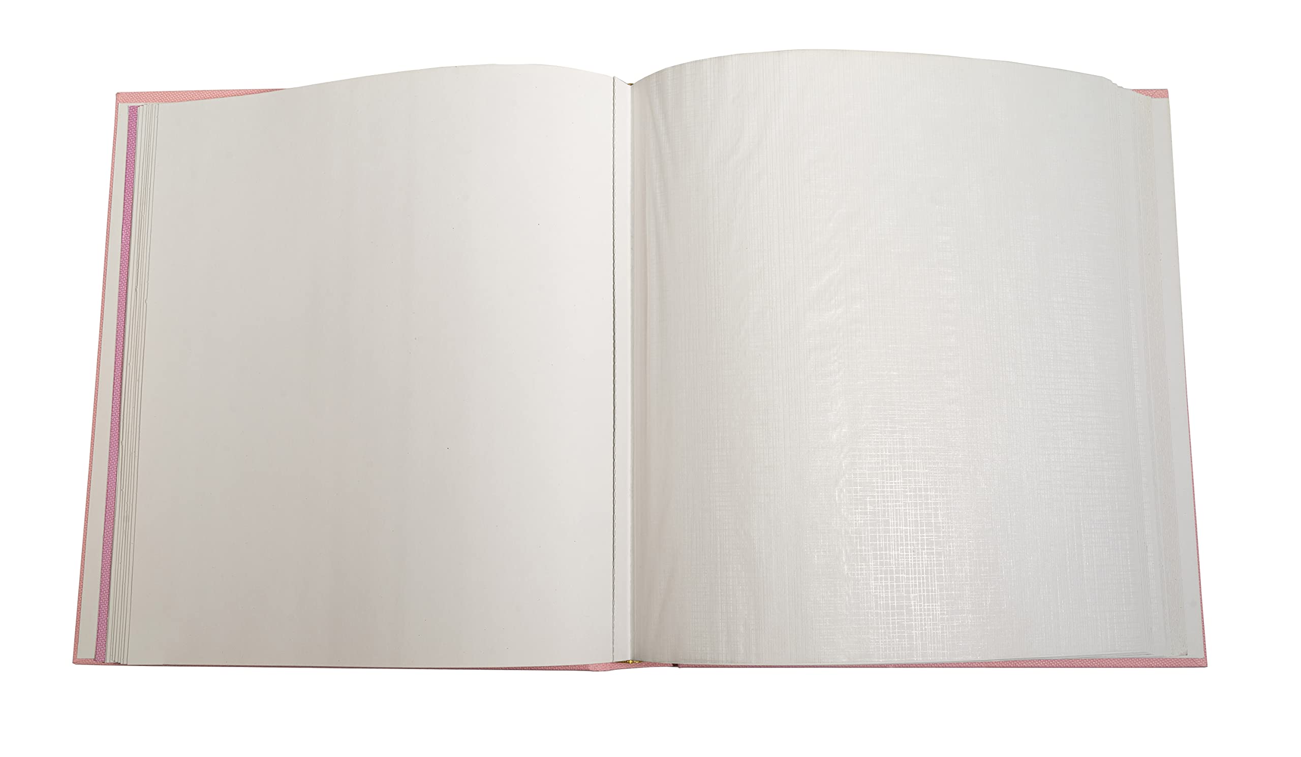 Exacompta 12202E Piloo, 1 Album Libro Fotografico 29x32cm Per 300 Foto, 60 Pagine Bianche Con Divisori In Pergamena, Copertina In Carta Goffrata Con Piedini In Rilievo E Riquadro, Rosa