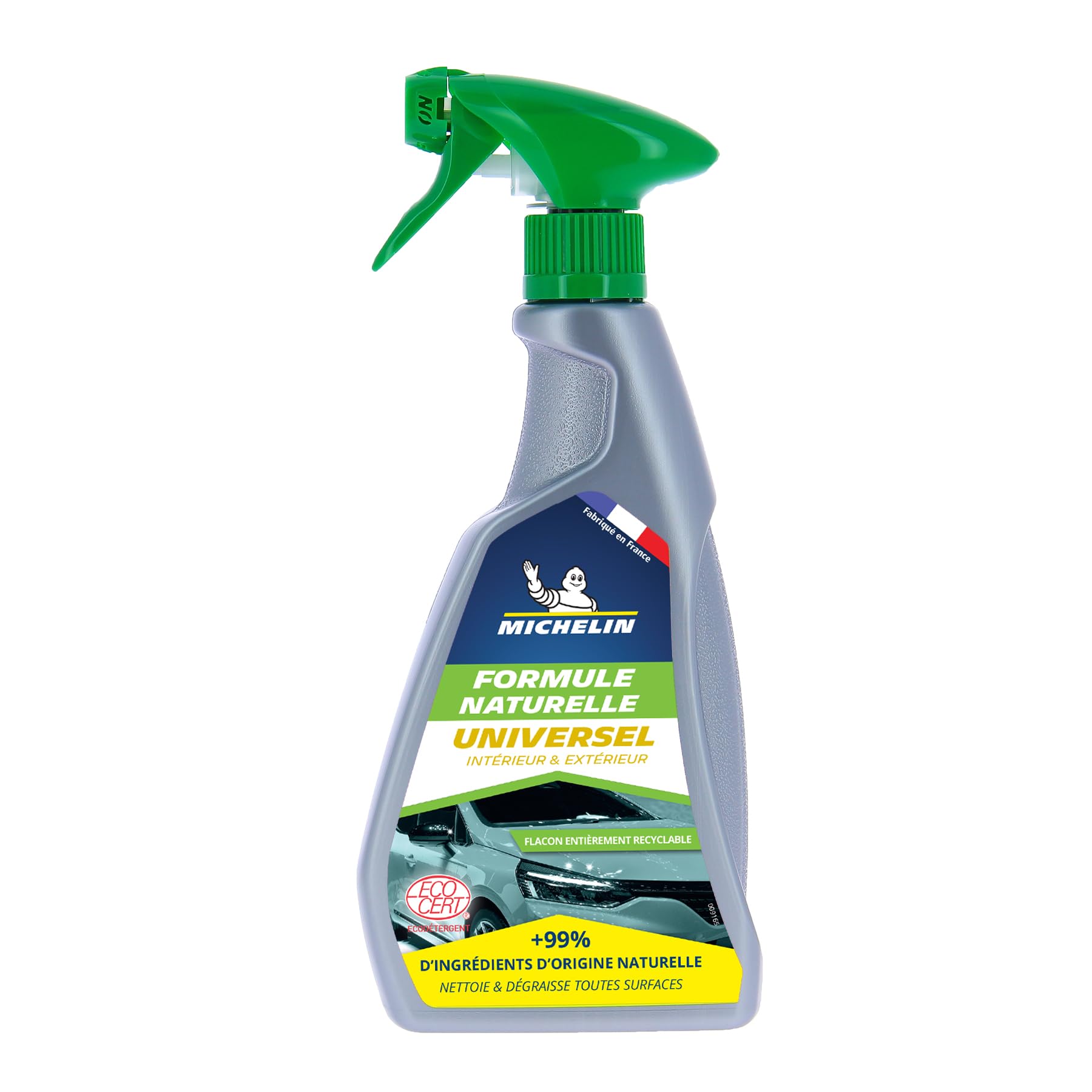 Michelin 009165 Universal Cleaner for All Surfaces: Car and Home, Ecological, 500 ml