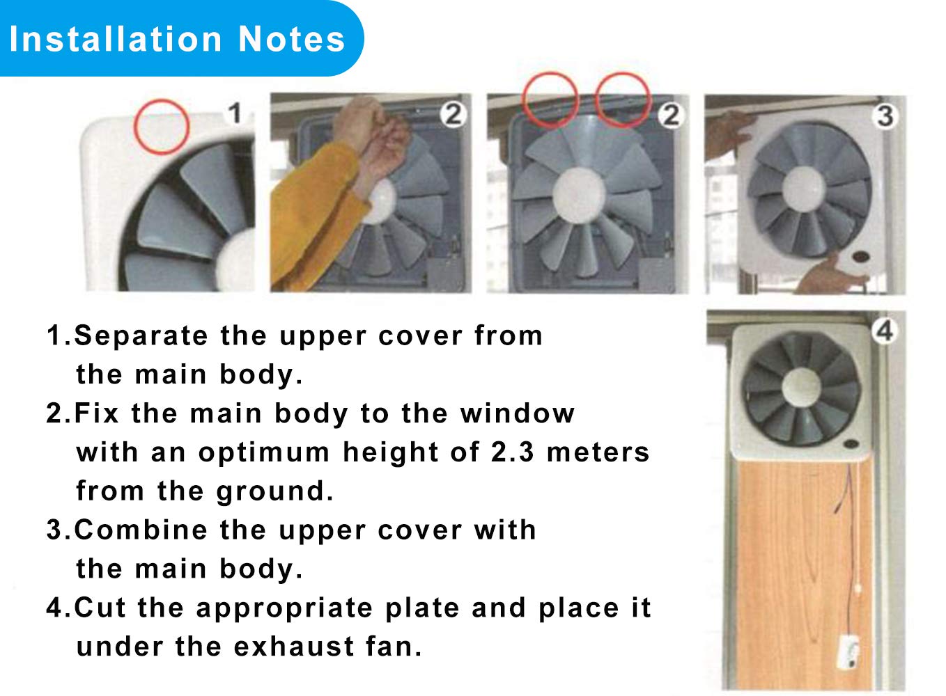 Buy SUPA FINE 14 inch DCMotor Exhaust Fan with Integrated Shutter Wall