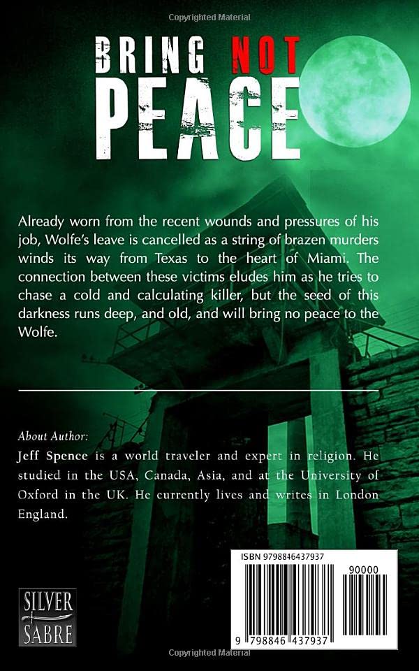 Bring Not Peace: The Daniel Wolfe Thrillers - Image 2