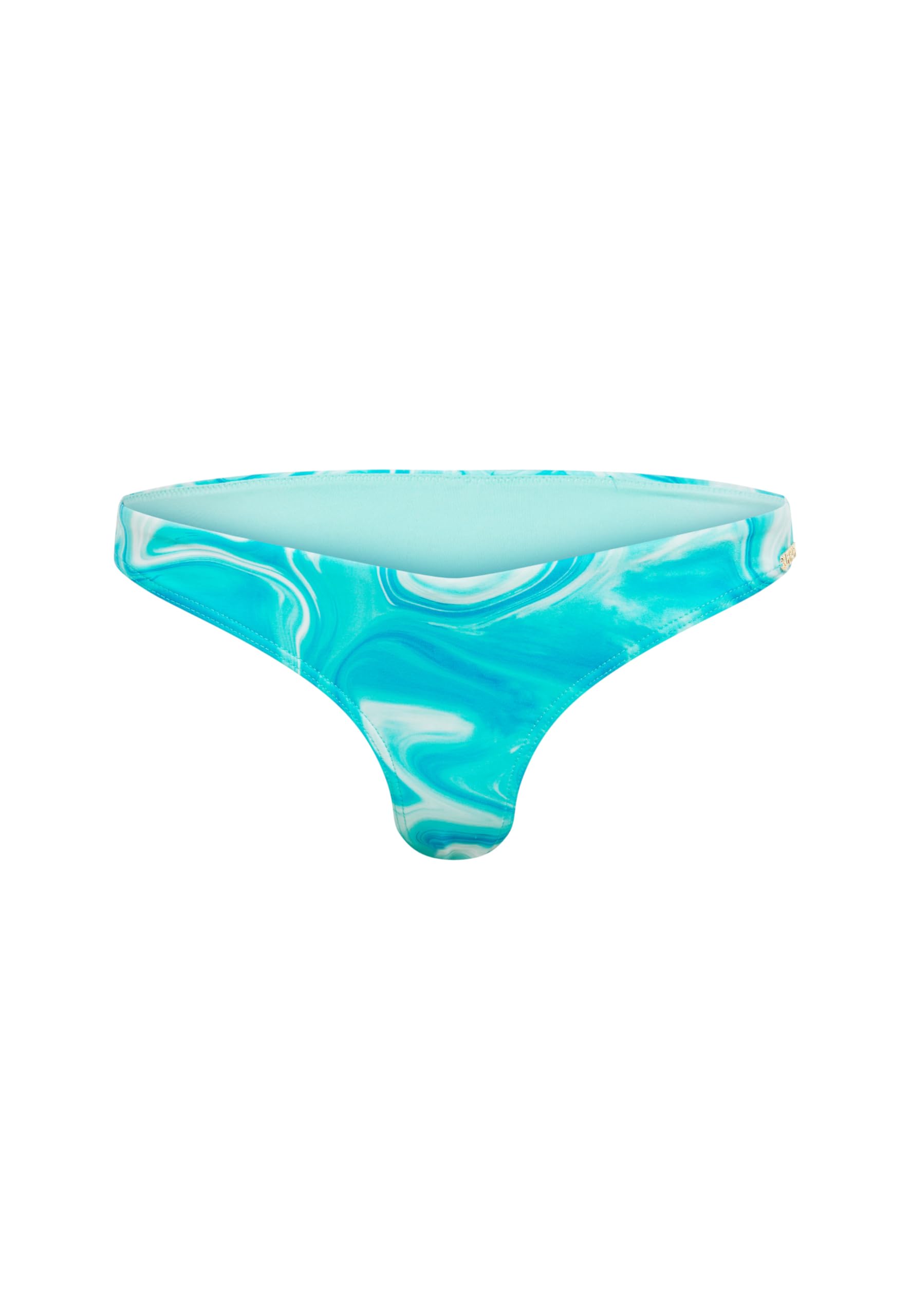 Superdry Damskie wyrafinowane majtki bikini z nadrukiem
