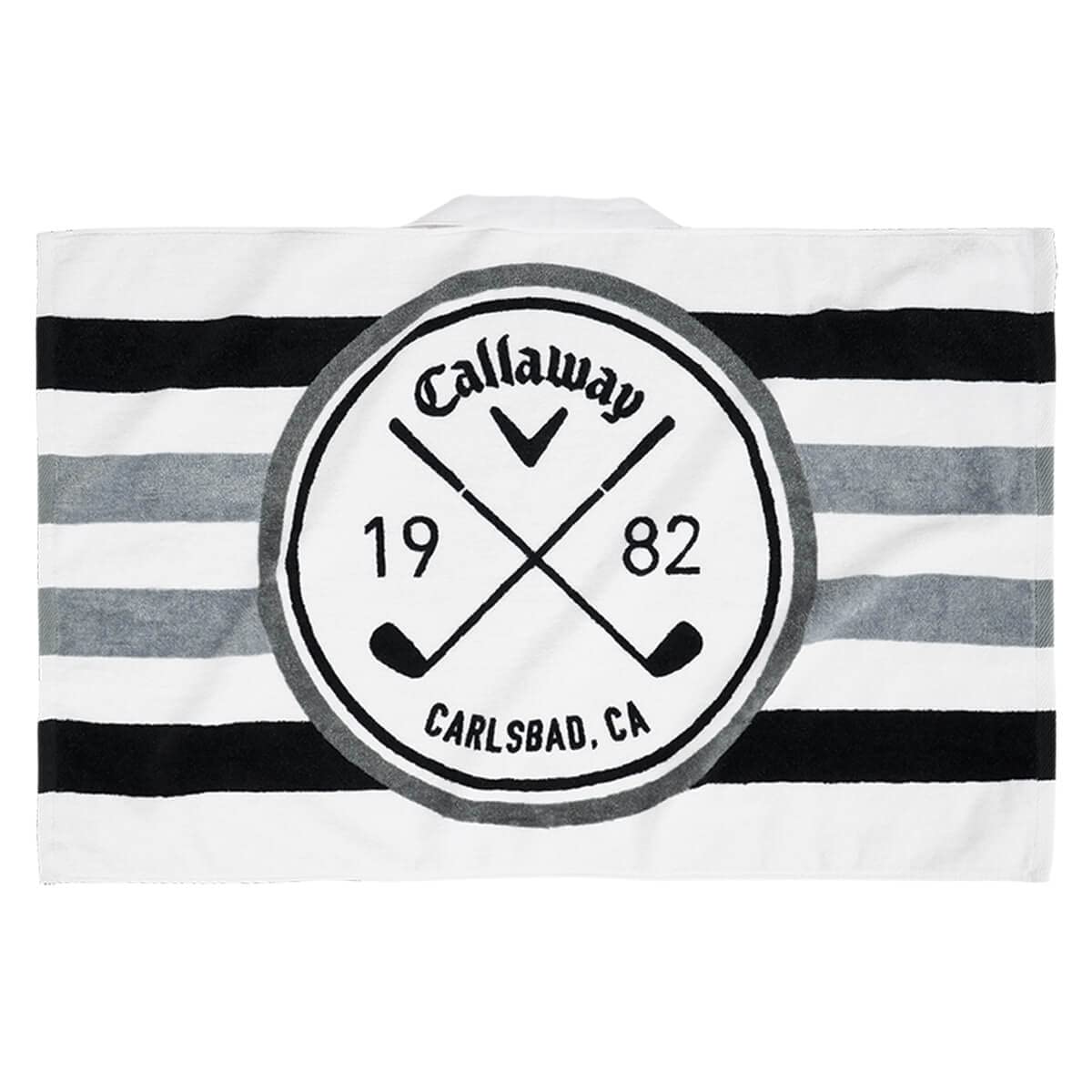 Callaway Golf 30X20 Tour Authentic Towel , White/Black/Charcoal