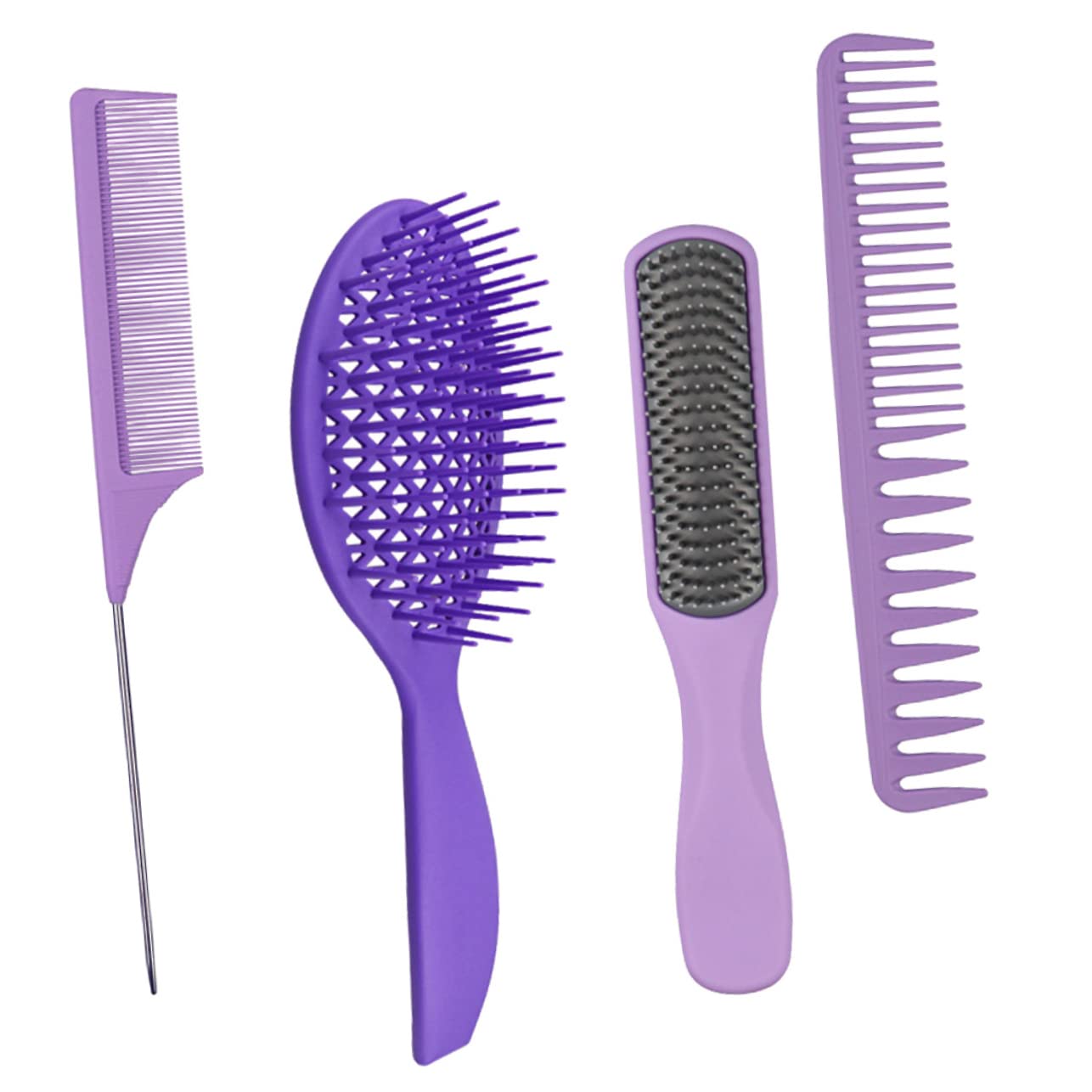 DOITOOL 8stücke Teiliges Haarschneide Friseurkämmen Für Salon Und Heimanwendungen Geeignet Für Haartypen Verleiht Komfort Beim Frisieren Und Entwirren