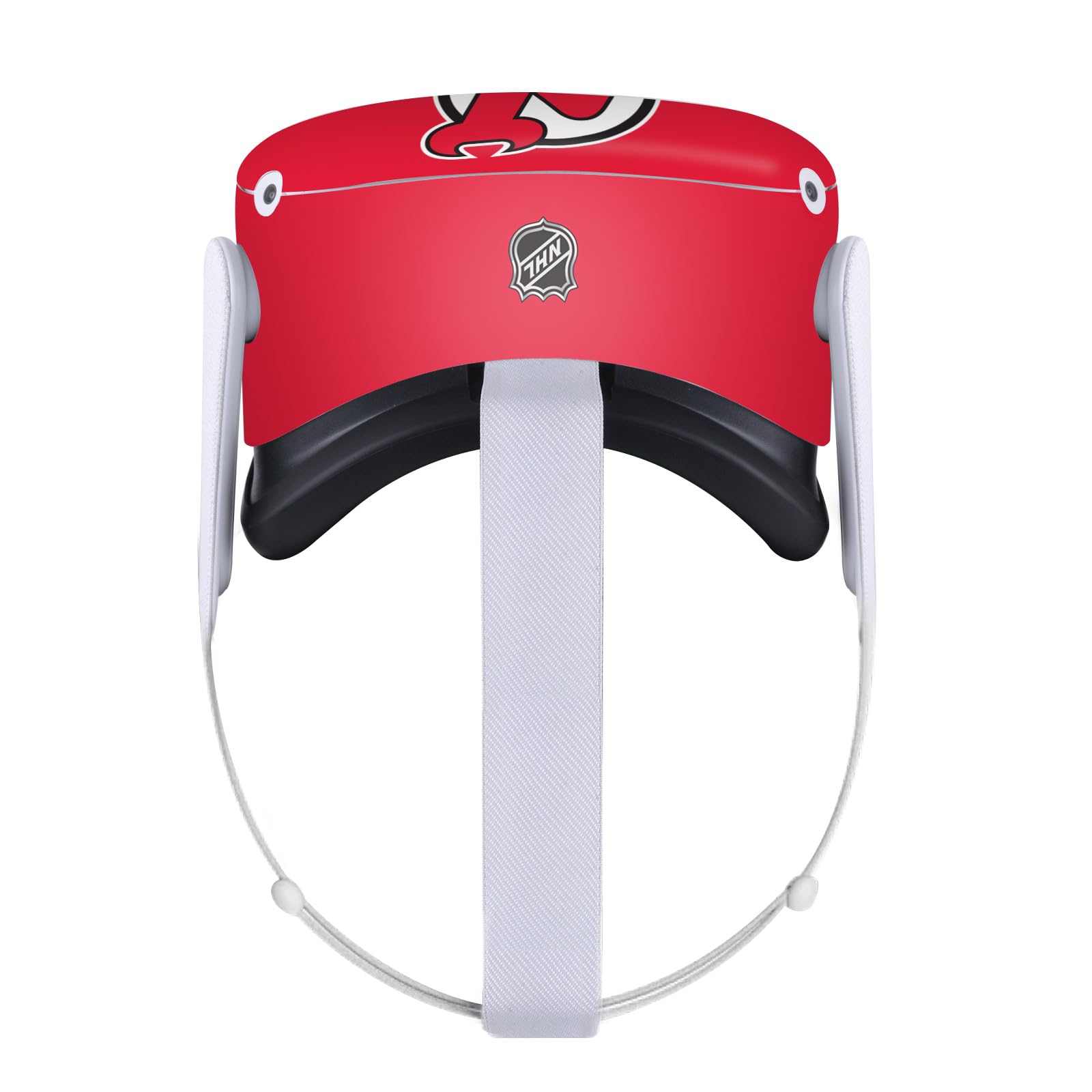 Head Case Designs Officially Licensed NHL Plain New Jersey Devils Vinyl Sticker Skin Decal Cover Compatible with Meta Quest 2